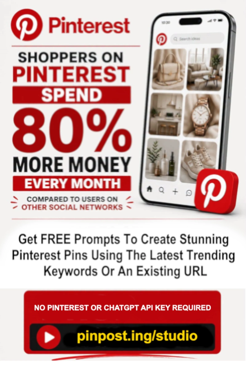 Example Pinterest infographic created with the PinPost.ing prompt workflow